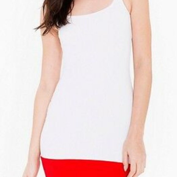 American Apparel Ponte Color Block Mini Tank Dress - Picture 1 of 3